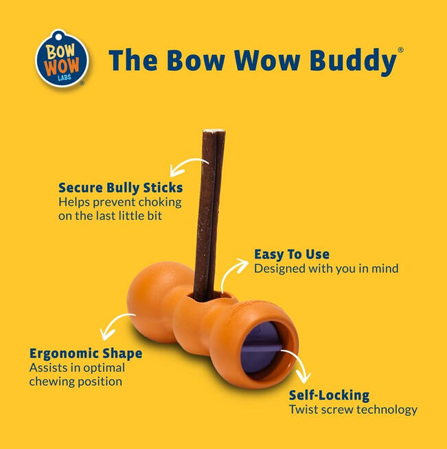 Bow Wow Labs Buddy® SafeFit™ Bully Stick Holder