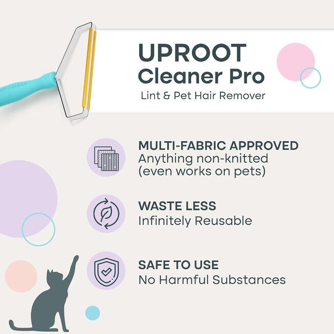 Uproot Cleaner Pro - Handheld Pet Hair Removal Tool