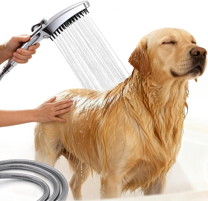 Dog Grooming Showerhead Attachment