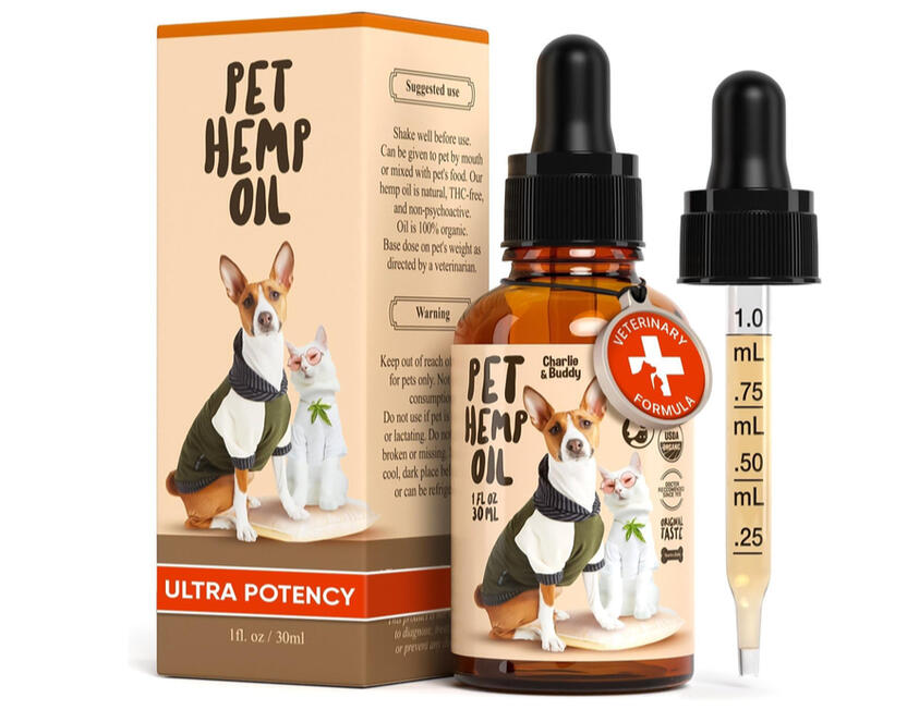 Charlie & Buddy Pet Hemp Oil