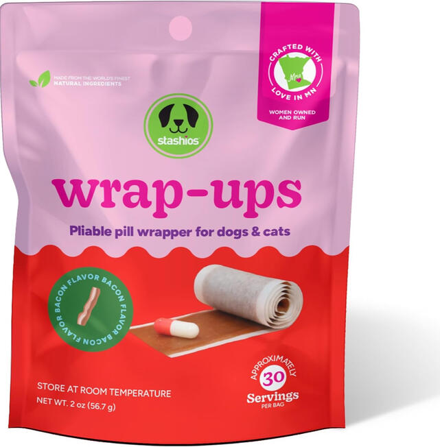 Stashios Wrap-Ups Pill Wrapper (Bacon)