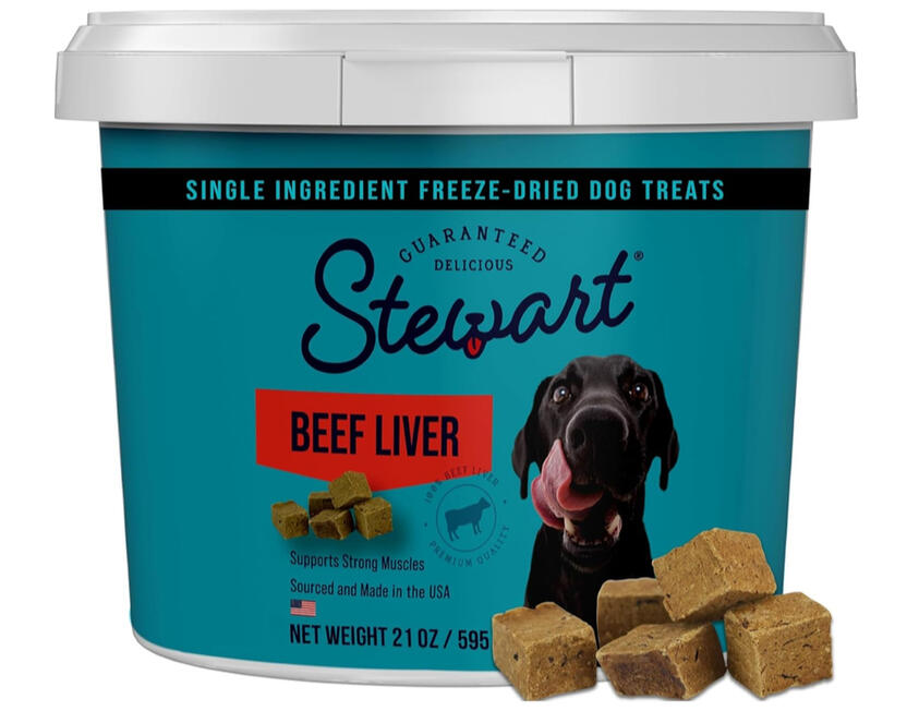 Stewart Freeze-Dried Beef Liver Treats