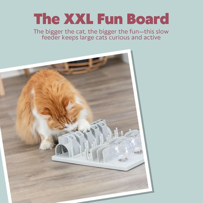 Trixie XXL Slow Feeder Enrichment Board for Cats